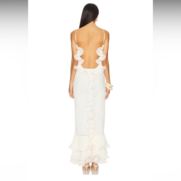 Delfi Collective Delina Dress in Cream Size XS - Picture 6 of 13